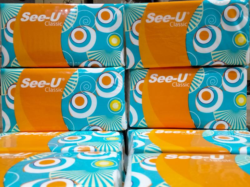 See-U facial tissue 250 sheet Paket 4 pcs Sheets 0