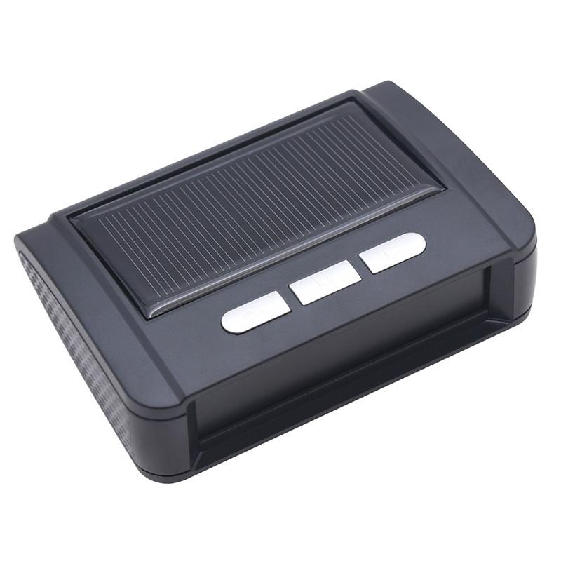 Product Introduction of 【24-hour shipping+free shipping+COD】TPMS Universal Tire Pressure Alarm Monitoring System Car Tire Pressure Monitoring System Solar Panel USB Charging Smart Car with 4 External Sensors Real-time LCD Display 43
