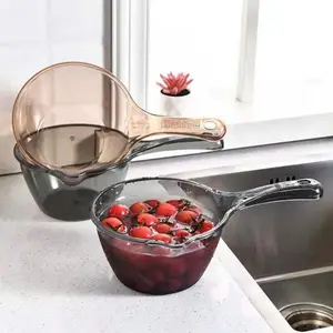 LuxeBag Gayung Mandi Transparan Serbaguna/ Gayung Bayi / Gayung Transparan / Perlengkapan Mandi / Wadah / Toilet R972