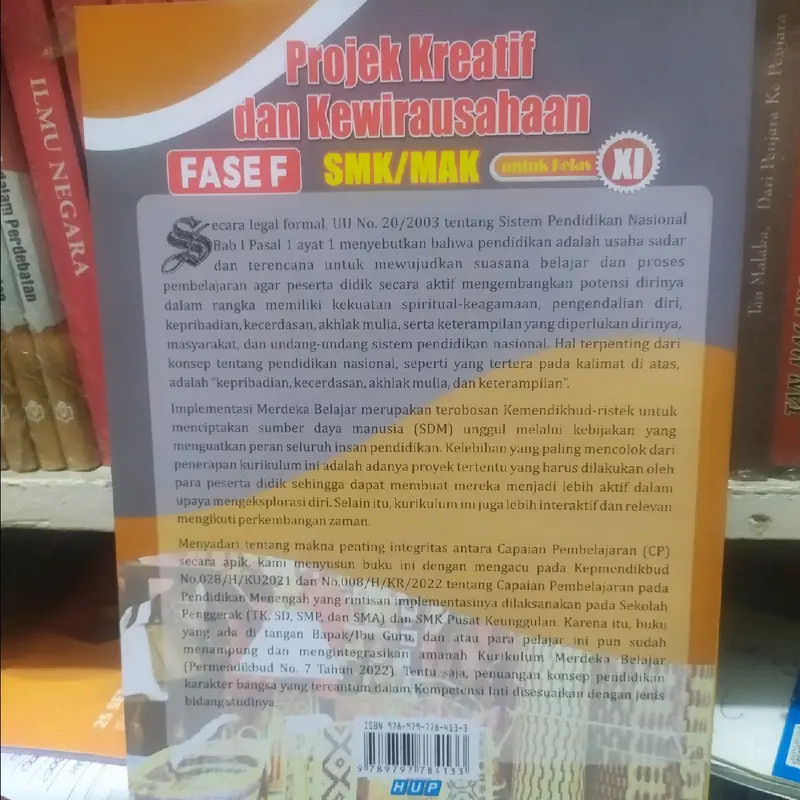 Buku SMK Projek Kreatif dan Kewirausahaan Fase F Kelas XI Kurikulum merdeka 1