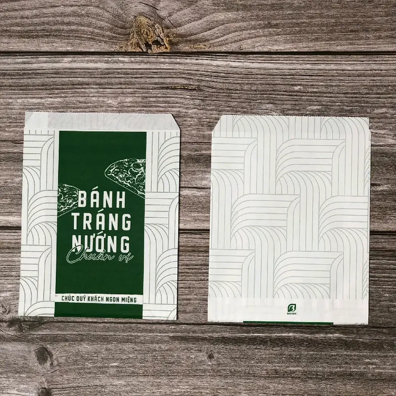 1000 Túi Bánh Tráng Nướng, chất liệu giấy kraft nhập khẩu ATVSTT 4