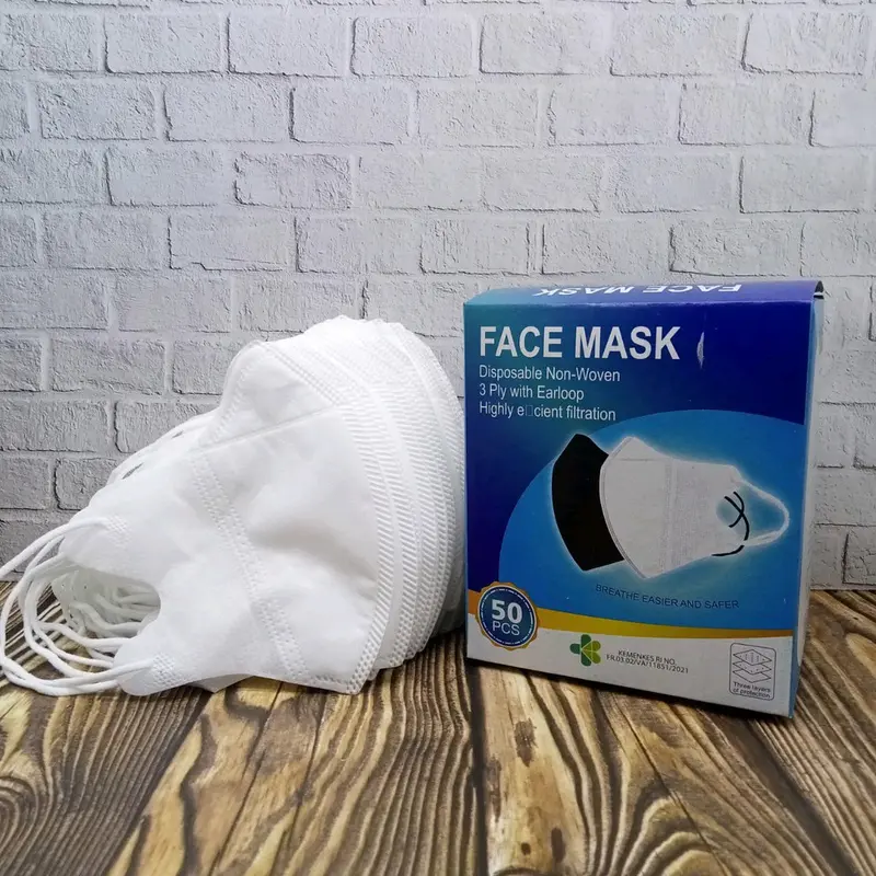 MASKER DUCKBILL 50 pcs/Mask 3 ply Duckbil 3