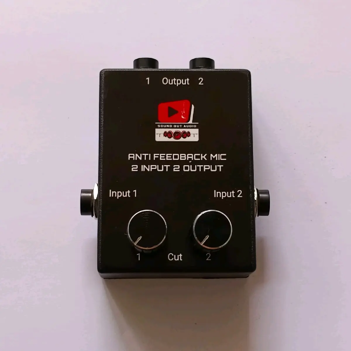 Anti Feedback Mic 2 Input 2 Output Microphone Accessories