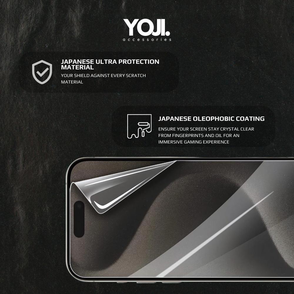 YOJI iP -Premium Anti Gores Hydrogel - Not Tempered Glass
