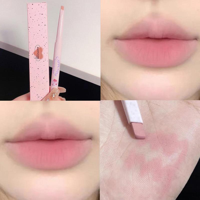 Product Introduction of Contouring Matte Nude Lip Liner Non Sticky Lipstick Women Outline Professional Pen Z6R1 B6R1 25