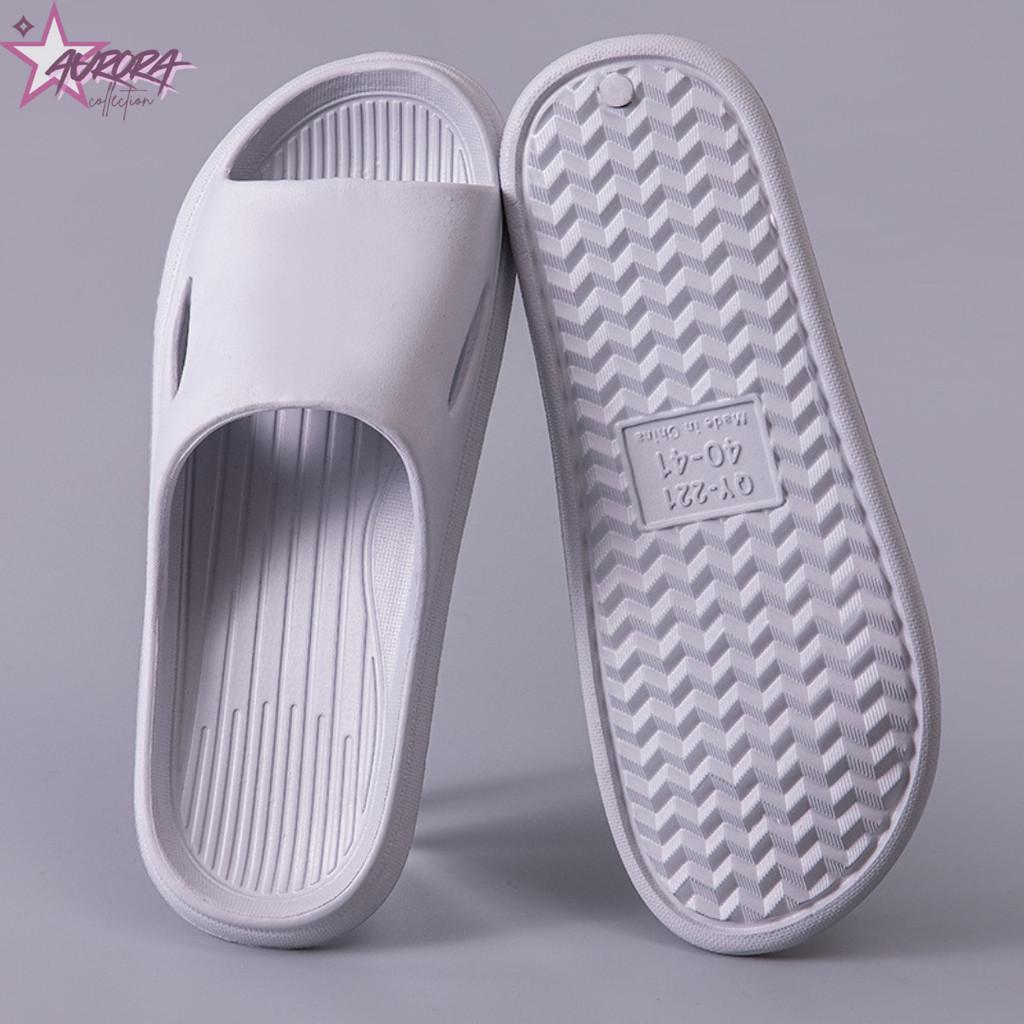 [auroracollect] Sandal Slop Pria Karet EVA Premium Anti Slip Sandal Kamar Mandi Ringan Nyaman Awet / Sandal indoor outdoor Rumah Kamar Mandi Anti Slip Sandal Kamar Mandi Sandal murah Berkualitas Hotel Bahan Eva sandal Karet