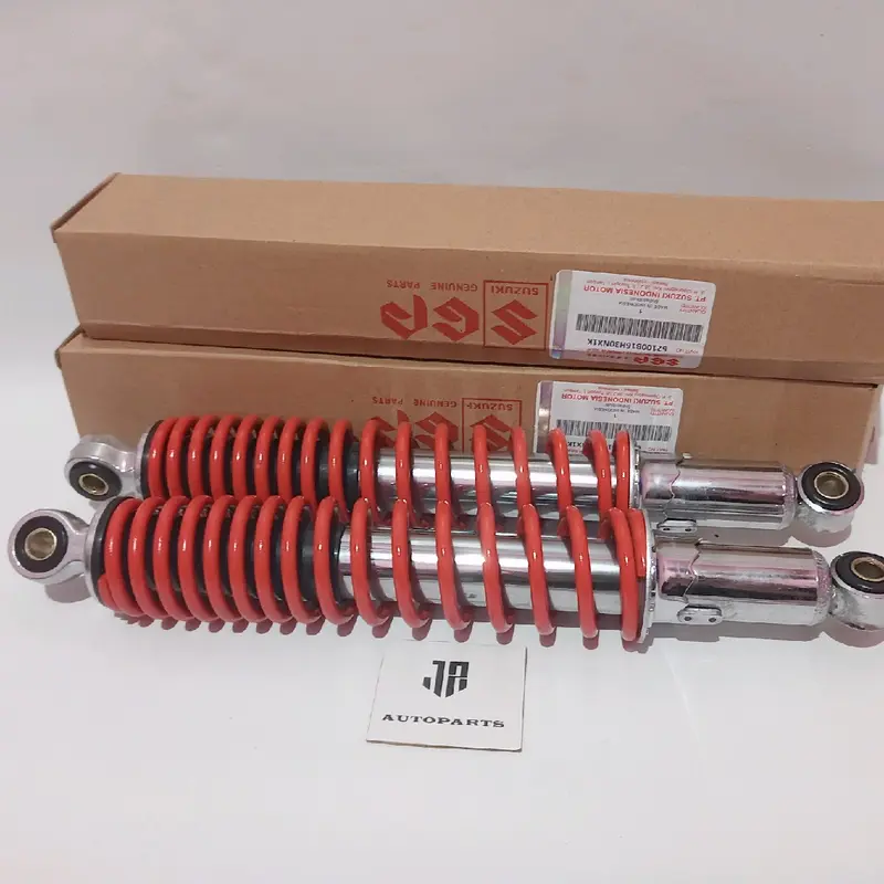 SHOCKBREAKER BELAKANG SEPASANG Kanan-kiri SUZUKI Shogun 125 SP FL Sogun 125 ( MERAH ) 2