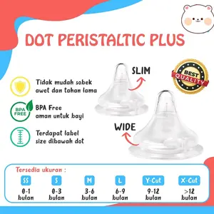 2pc Nipple wide neck anti colic