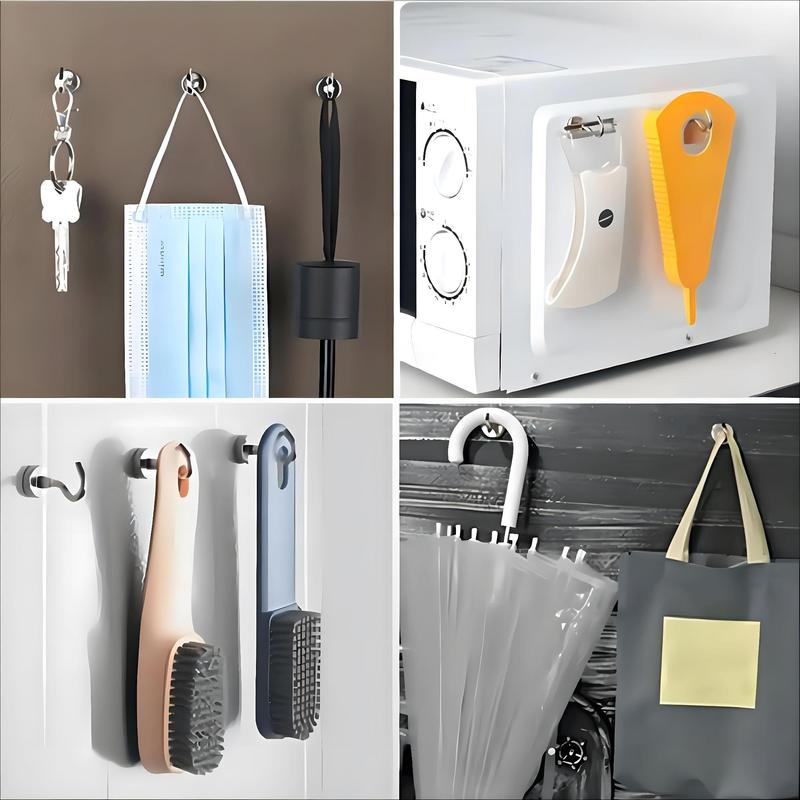 Product Introduction of Refrigerator Magnetic Hook (6 Counts), Strong Magnetic Hook, Multifunctional Hook for Hanging, Kitchen, Office, Home, Garage 12