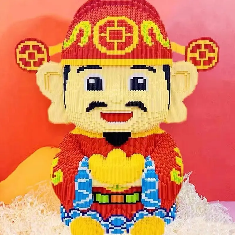 Khối Xây Dựng Lego, Thần Khổng Lồ Của Sự Giàu Có, Hàng Mới Về Năm 2024, Tương Thích Với Lego, Đồ Chơi Dành Cho Người Lớn, Lắp Ráp Khó, Thích Hợp Cho Lễ Hội, Đồ Trang Trí, 2024 6