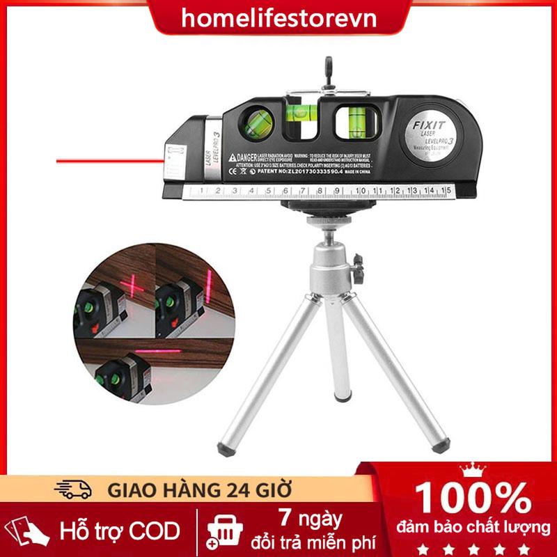 Thước đo khoảng cách bằng laser cầm tay Thước laser lấy chuẩn mực cân bằng dọc ngang vuông góc