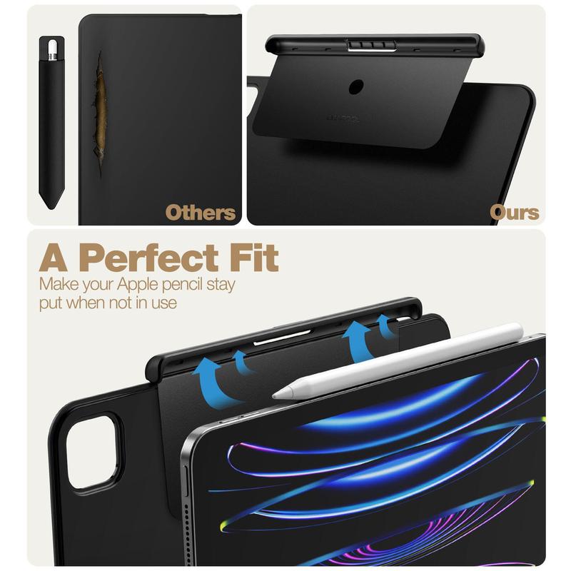 Product Introduction of [Cool Digital Store] 2nd Generation Compatible with Magic Keyboard Smart Folio Designed for Apple Pencil Holder 24