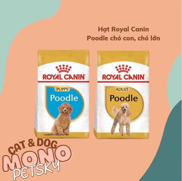 Thức ăn hạt Royal canin Poodle Puppy Adult cho chó mọi lứa tuổi royal  canin thuc  pham
