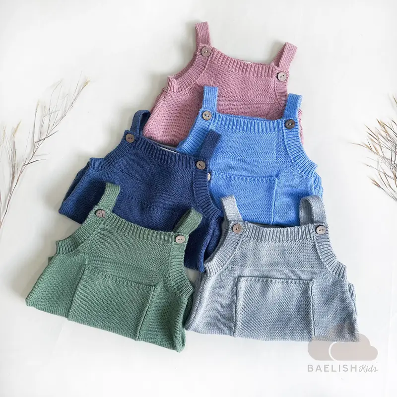 Knit Jumper Overall Bayi / Jumpsuit Baby / Romper Rajut / Bodysuit Anak (Newborn) Baelish Kids 3