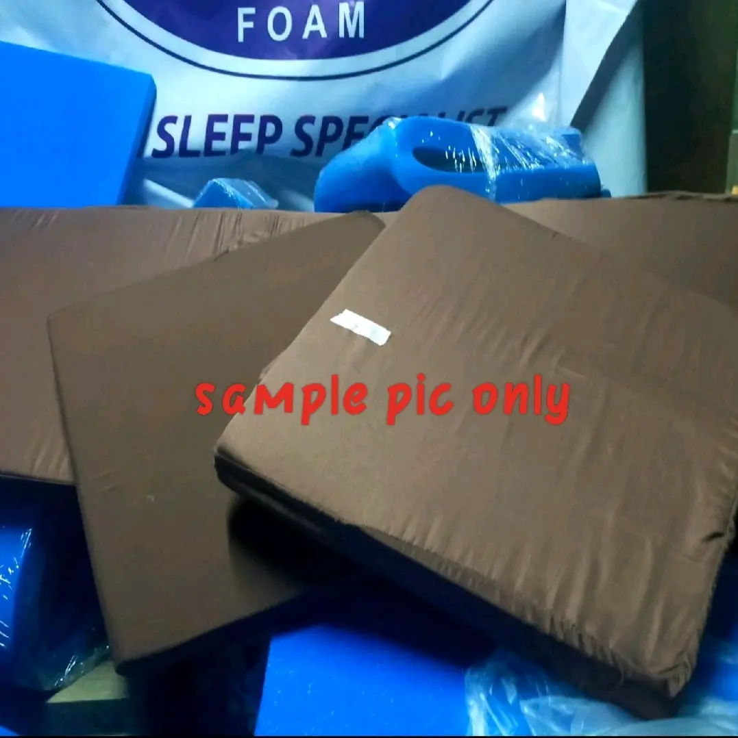 customized uratex foam w/ cover (for sofa set)
