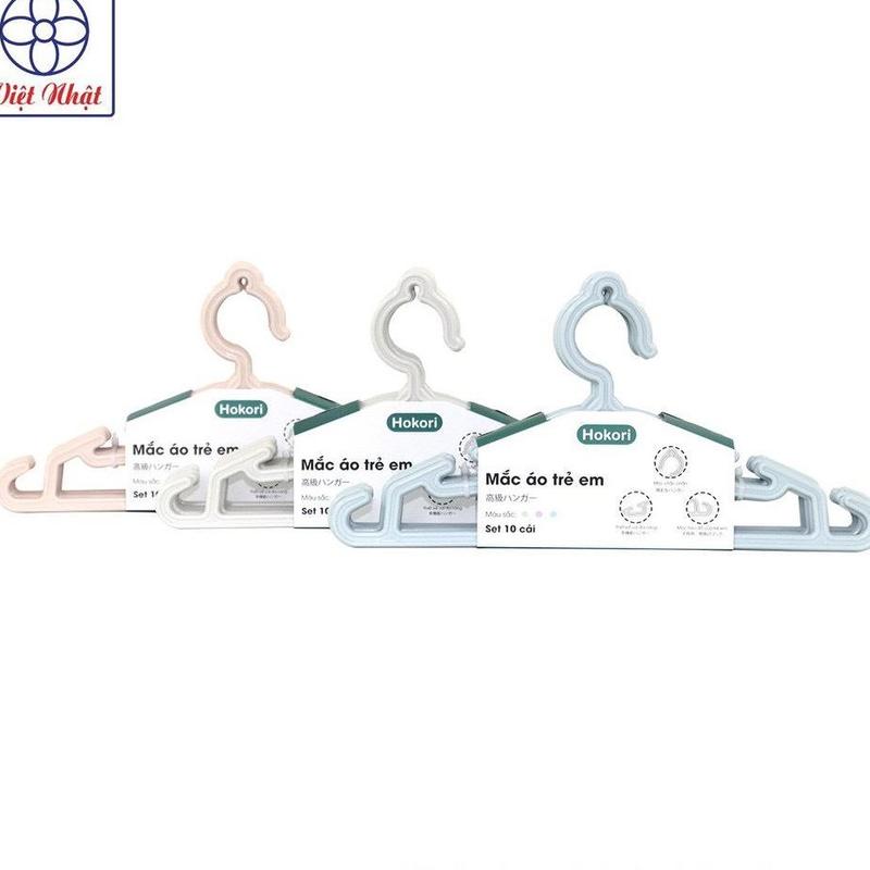  Combo 30 móc quần áo trẻ em cao cấp Hokori Việt Nhật 