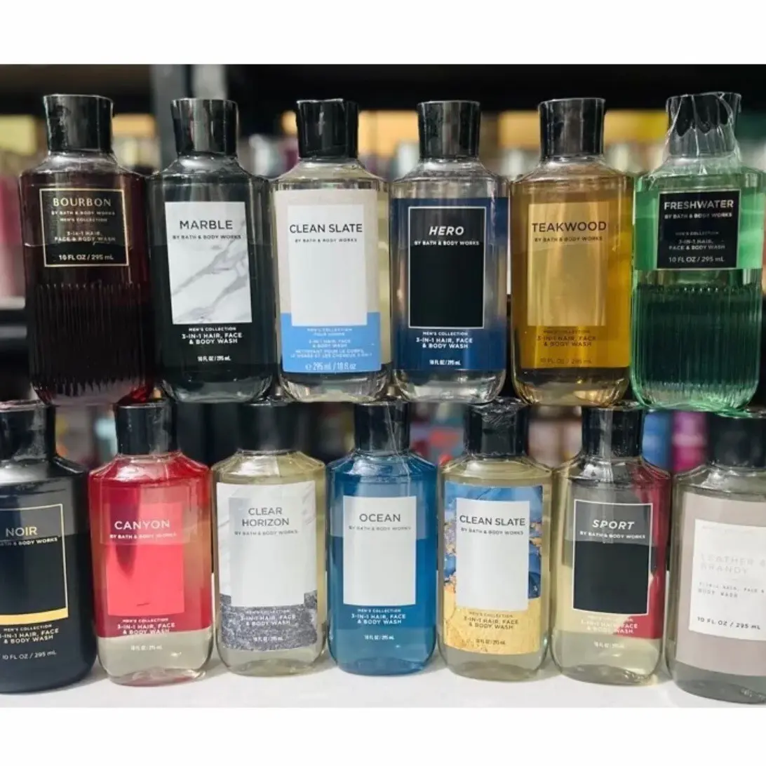 [Chọn mùi] Bộ sản phẩm Sữa tắm gội Nam 3 in 1 Bath Body Men Collection 295ml