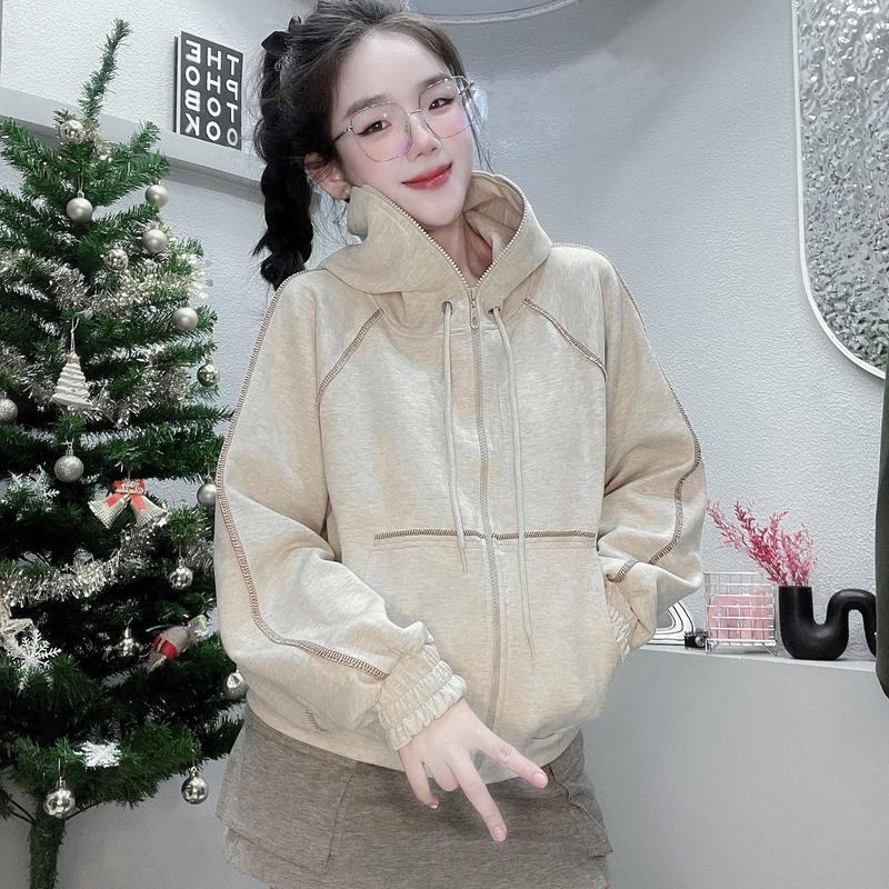 QUỲNH NHI - Áo Khoác Cotton Pc Viền Kansai, Nón To, 6 Túi, Cotton PC Mặc Êm, Hè Mát Đông Ấm