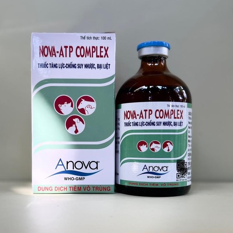 Anova ATP Complex 100ml, Thuốc nuôi tăng lực cho gà đá