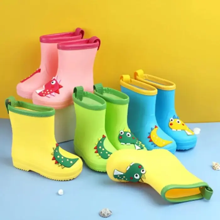 DINOSAUR Rain BOOTS Sepatu boot anak anti air good