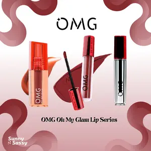 OMG OH MY GLAM Lip Series | Mattelast Lip Cream 2.9 g | Lip Tint | Lipstick Gloss Lipstik Lipcream