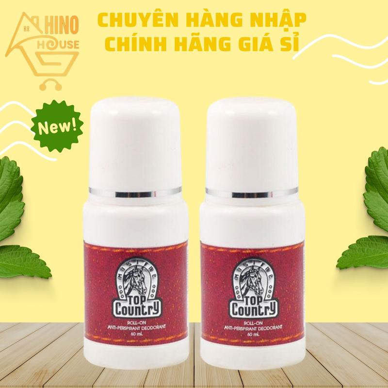 Lăn Nách Khử Mùi Top Country Ngựa Thái Lan Cho Nam Nữ Hỗ Trợ Khô Thoáng Vùng Cánh Tay - Hinohouse