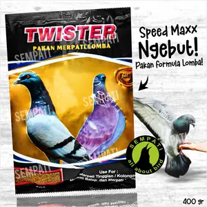 Sempati Twister Merpati Lomba Pellet Pelet Pakan Makanan Burung Merpati Balap Dara Doro Lomba Pelet Merpati Lomba Burung Dara Pos Twister Premium Gacor