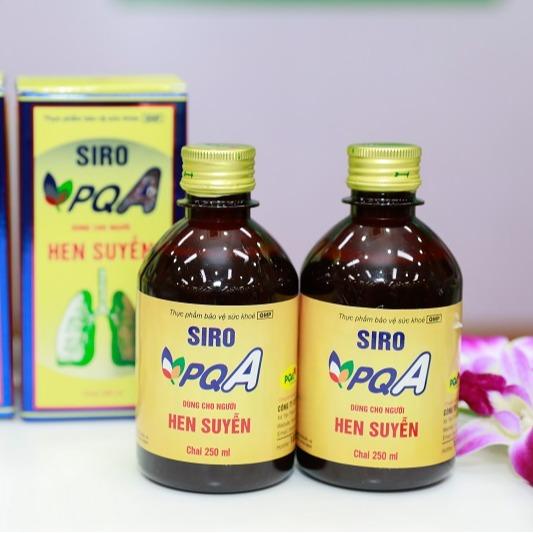 Siro PQA Hen Suyễn dùng cho người hen suyễn, hen phế quản -chai 250ml 2