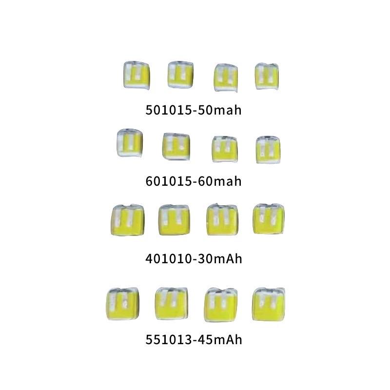 Pin li-po pin sạc tai nghe Bluetooth 400909, 401010, 401012, 450910, 501010, 501015, 551013, 601015 2