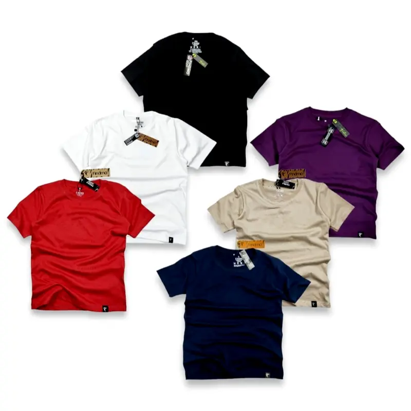 Findmo Kids Kaos Polos Anak Premium 1-12 Tahun Bahan Cotton Conbad 30s Perempuan Katun 0