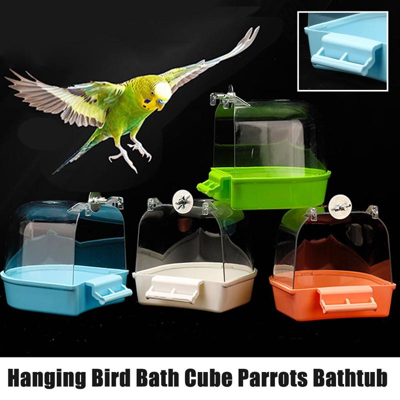 Product Introduction of Bird Shower Dedicated For Bathing Tiger Skin Parrot Bathing Box, Bathtub, Bird Bather, Octopus, M9B1 25