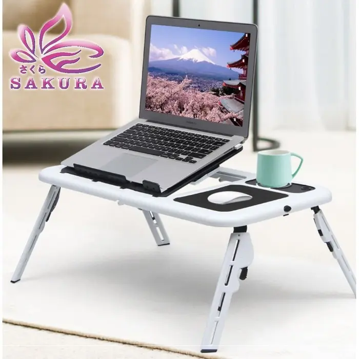 Best Seller Meja Laptop Portable With Cooling Pad
