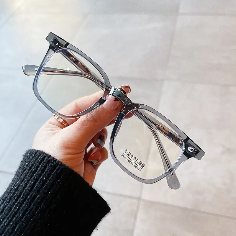 Gọng kính cận thời trang cao cấp nữ nam kính giả cận phong cách Hàn Quốc mắt vuông Unisex siêu hit hot đẹp giá rẻ 131 1