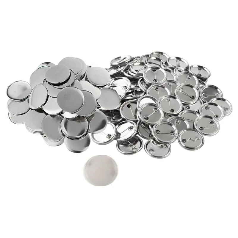50/100Sets Crafts Lover DIY Blank Badge Button Pins Components Souvenirs Supplies DIY Crafts Art Presents Making Blank Button Badge Kit 7