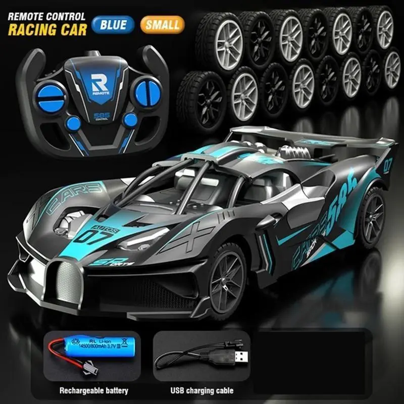 1:18 1:20 RC Sport Car Kids Toy Drift Racing Remote Control 2.4G 4WD High Speed Off Road Vehicle For Boy Children Christmas Gift