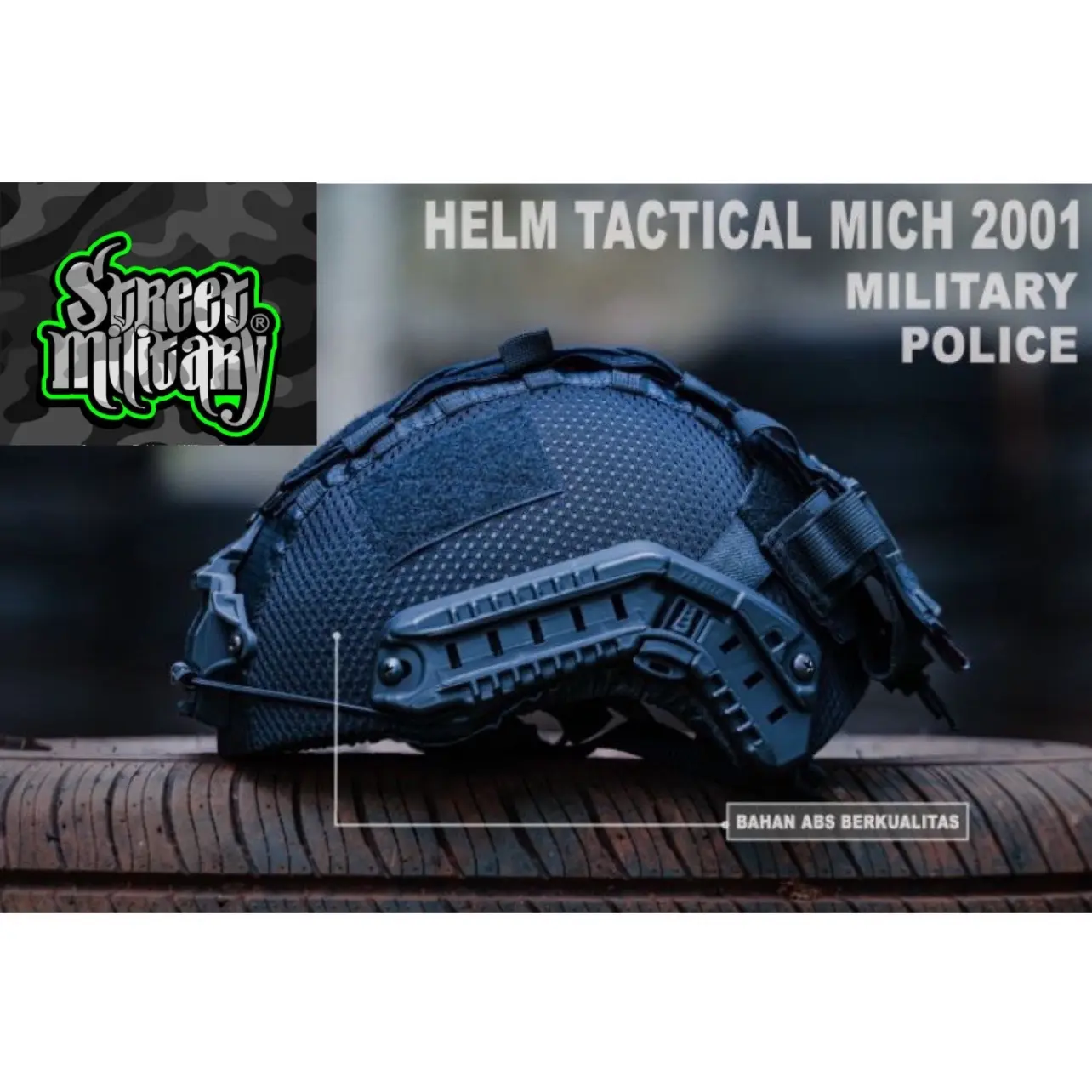 HELM TACTICAL TEMPUR EM8979 MICH 2001 Outdoor