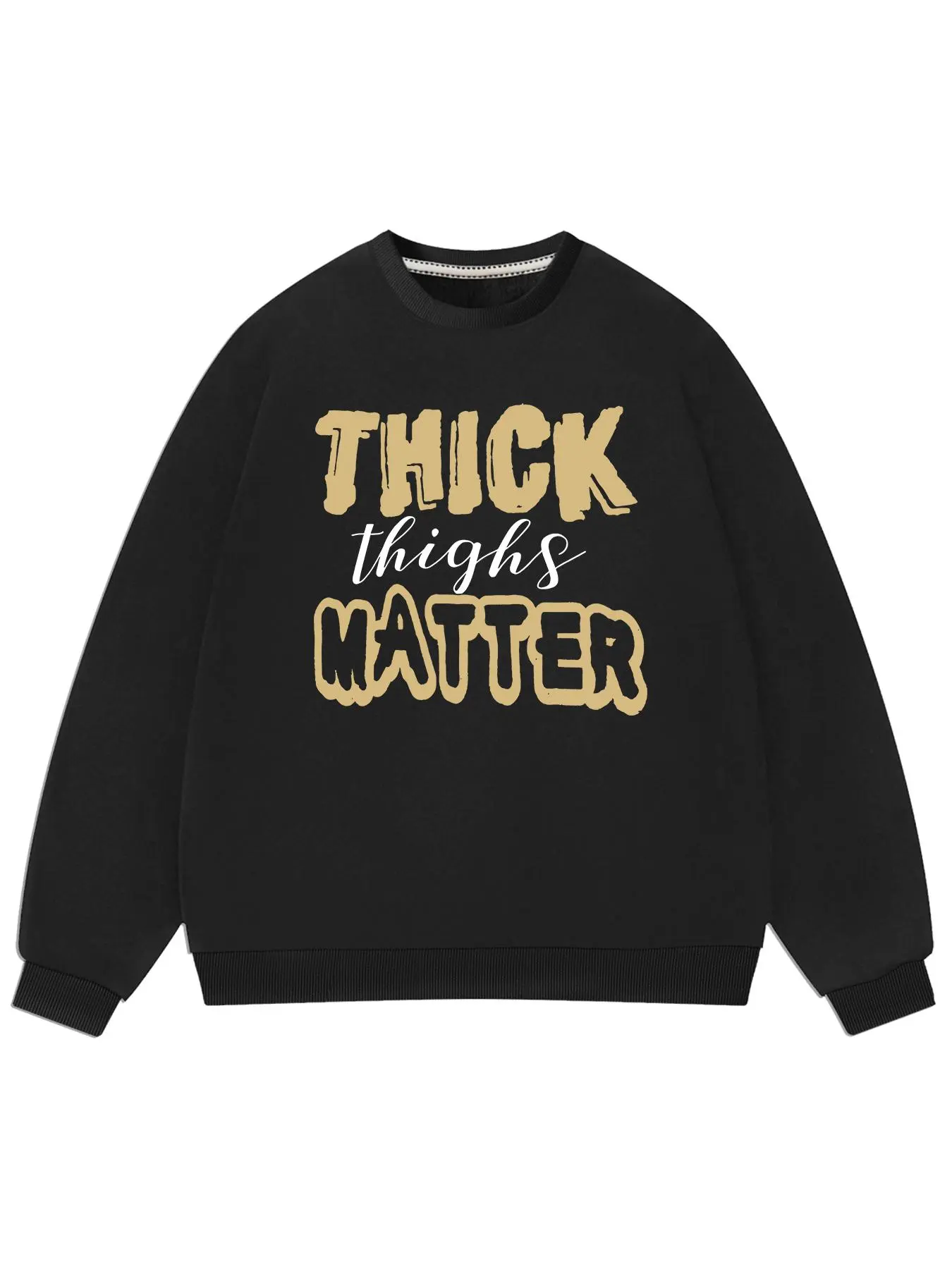 Men's Regular Fit Letter Print Drop Shoulder Sweatshirt, Casual Soft Comfy Long Sleeve Round Neck Pullover for Fall & Winter, Men's Clothes for Daily Wear