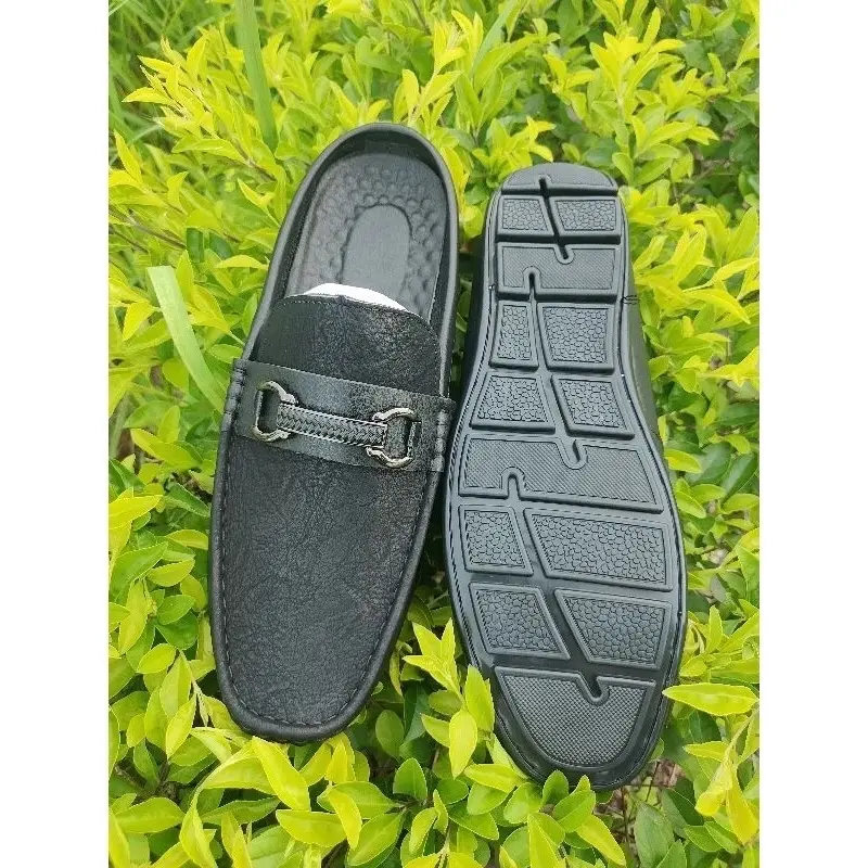 Giày sục nam phom mocasin chất liệu da xít ,khâu đế, kết hợp đai hợp kim chống rỉ cực chất .. sục nhám.. 4