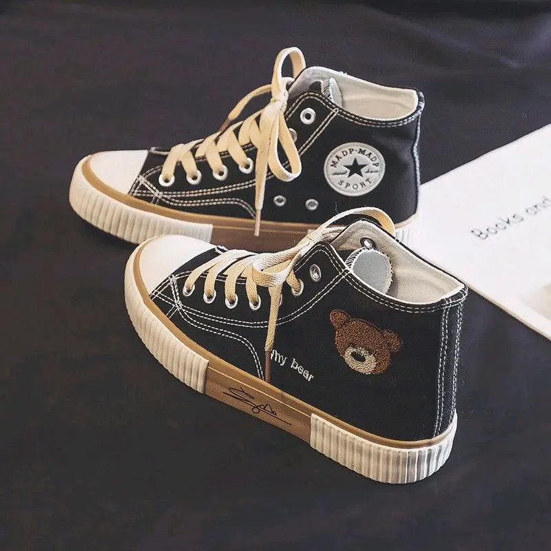 Sepatu Sekolah Anak Perempuan Motif Beruang Termurah Sepatu Botts keren 3