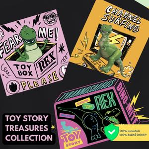 GQ x Disney - GQ Everyday Crop T-shirt - Toy Story Treasures Collection - เสื้อยืดลายลิขสิทธิ์แท้