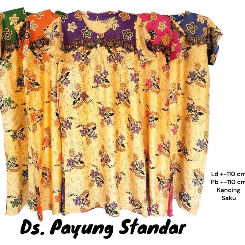 Paket Hemat 5Daster Payung Standar Motif Busui (Random) 3
