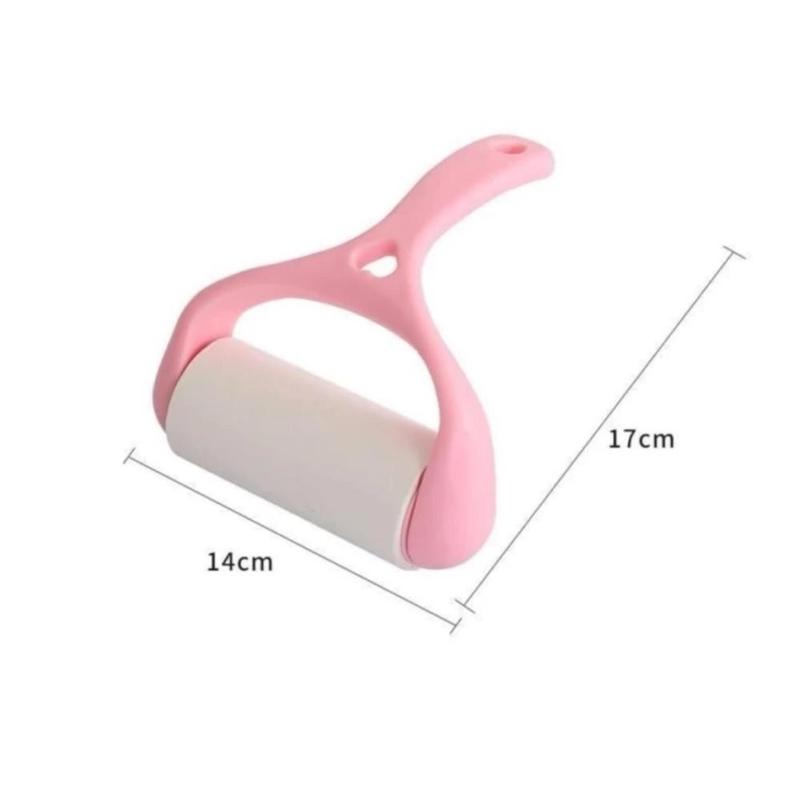Cây lăn bụi quần áo, ghế sofa, thảm lót sàn, lông chó mèo tiện dụng + tặng 2 cuộn lăn bụi thay thế 1