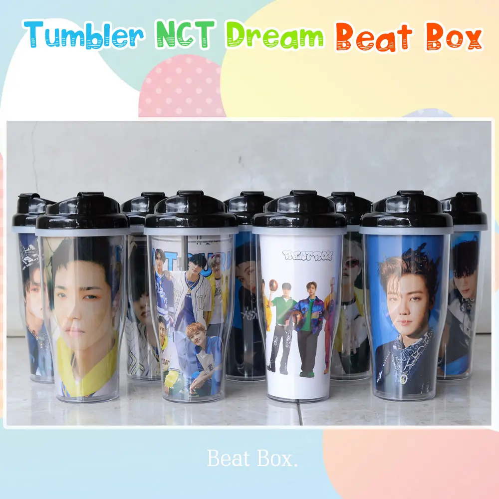 Tumbler NCT Dream Beat Box Botol Minum Kpop Merch All Member