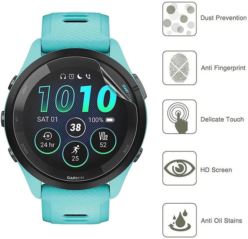 Product Introduction of 800D HD Soft Hydrogel Film Anti-scratch Smartwatch Screen Protector For Realme Watch S Pro T1 27