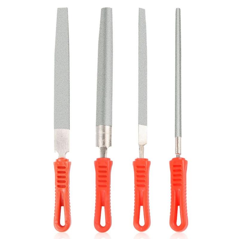 Product Introduction of High Hardness 6/8 Inch File Hand Tool Flat/Semicircle/Triangle/Square/Circle Polishing File Polishing Sharpening Sharpening File 16