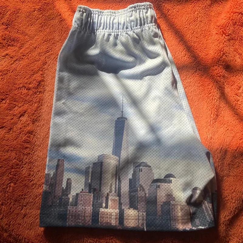 Product Introduction of *2024 New Summer Eric Emanuel EE Basic Mesh Short Classic Floral Printed Gym Shorts Men's Gym Basketball Sports Beach Shorts 21