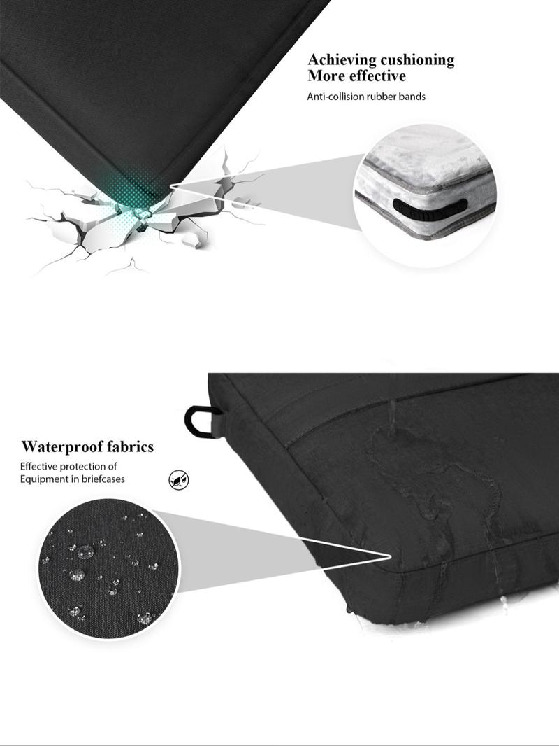Product Introduction of Casual Solid Color Laptop Briefcase, Suitable for 15.6 Inch Laptop, Waterproof Laptop Bag, Laptop Bag for Men, Business Laptop Bag 5