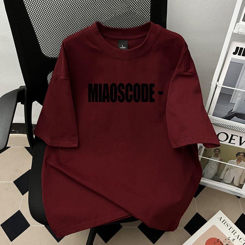 Product Introduction of Áo Thun Cổ Điển Phong Cách Mỹ, Ngắn Tay, Thiết Kế In Chữ, Phong Cách Hiphop Đường Phố Cao Cấp, Thích Hợp Cho Bé Trai Và Bé Gái, Áo Dài Trung Bình Mùa Hè Menswear Unisex 5