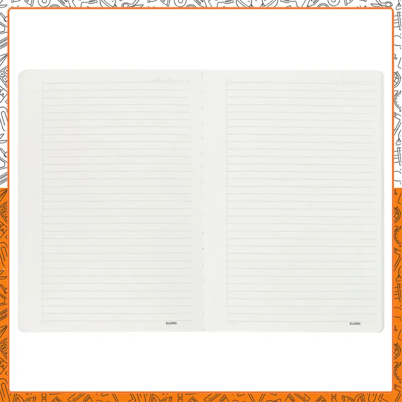 Vở Kẻ Ngang Tili Klong MS 208 Vở B5 May Dán Gáy 200 Trang 100gsm Ruột InviDot Line Cho Học Sinh 4