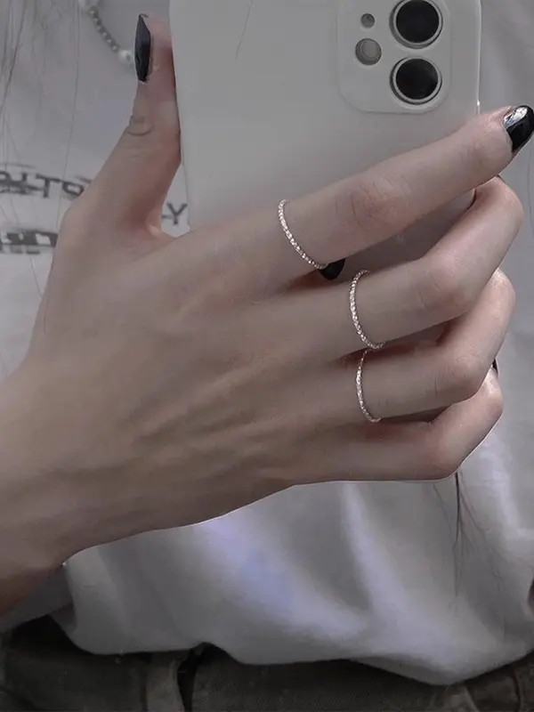 Women's Elegant Minimalist Ring Set, Trendy Exquisite Ring Set, Fashionable All-match Accessories As Gift for Women & Girls 3